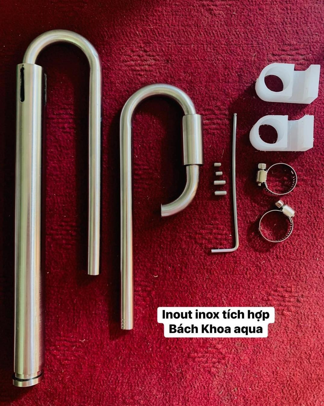IN OUT Inox  lọc váng tích hợp đủ kích thước Fi12 / FI16 / Fi20